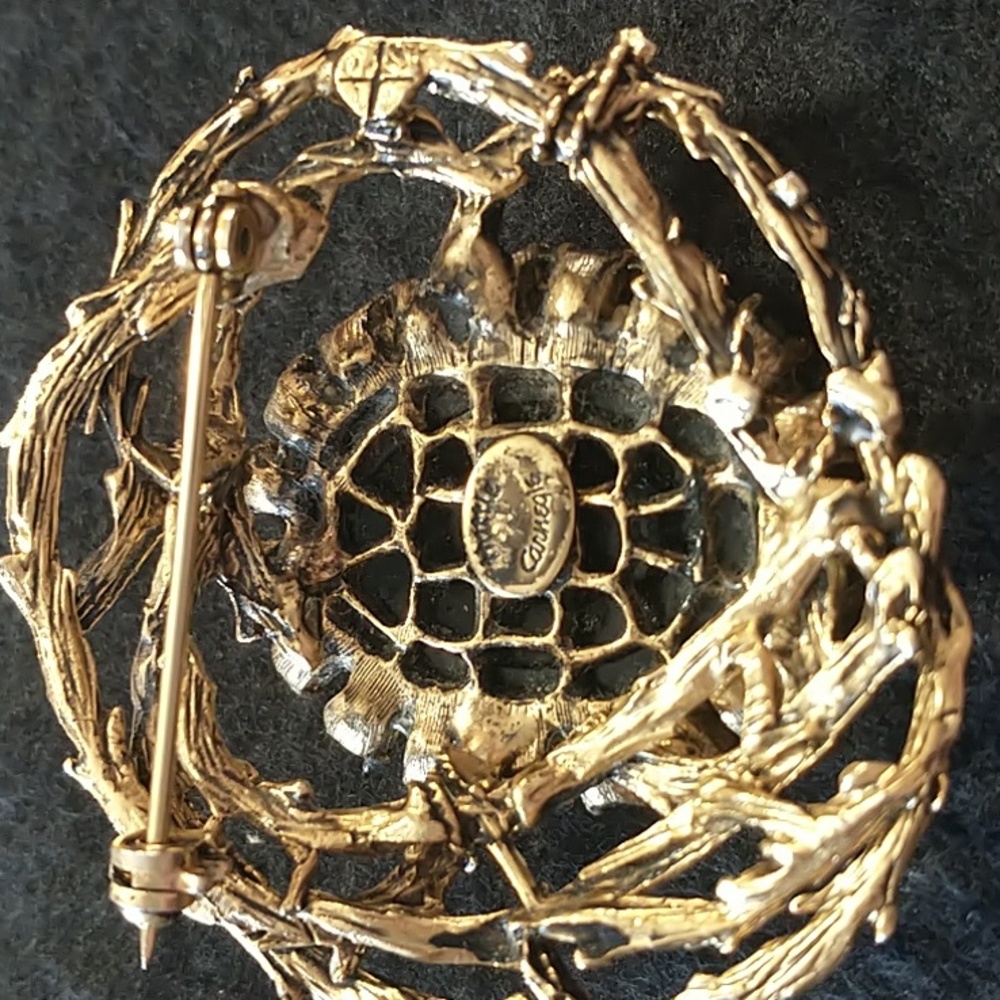 Hattie Carnegie vintage brooch - Picture 2 of 4